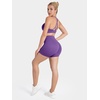 image:imageSunzel 5 No Front Seam High Waisted Tummy Control Biker Shorts Women  3D Contour Seams Lift Hips Buttery Soft FourWay Stretch Breathable Squat Proof Opaque No Ride Up Yoga Workout GymPetunia