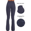 image:imageSunzel Hidden Butt Lifting Scrunch Flare Leggings High Waist No Front SeamAsh Blue