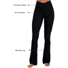 image:imageSunzel Hidden Butt Lifting Scrunch Flare Leggings High Waist No Front SeamBlack