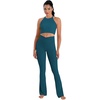 image:imageSunzel Hidden Butt Lifting Scrunch Flare Leggings High Waist No Front SeamForest Green