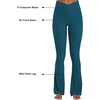 image:imageSunzel Hidden Butt Lifting Scrunch Flare Leggings High Waist No Front SeamForest Green