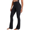 image:imageSunzel Hidden Butt Lifting Scrunch Flare Leggings High Waist No Front SeamBlack