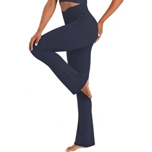 image:imageSunzel Hidden Butt Lifting Scrunch Flare Leggings High Waist No Front SeamAsh Blue